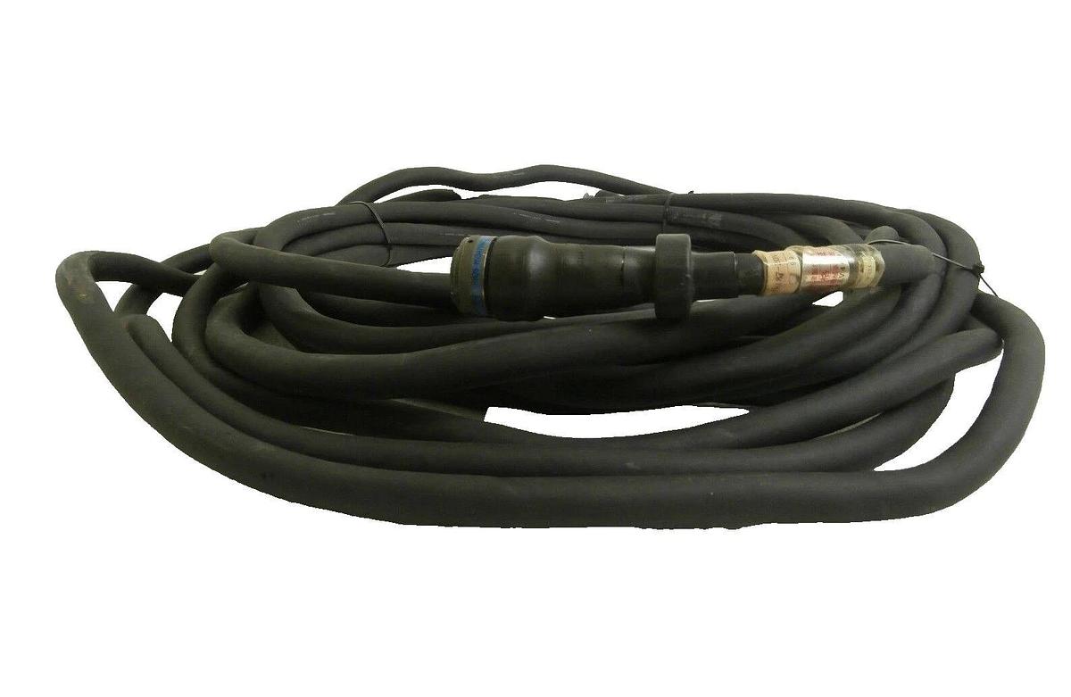 Used Shimadzu 263-78187-20V1 Turbomolecular Pump Signal Cable 65' 20M Turbo Working
