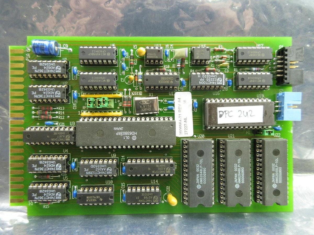 Used ASM Advanced Semiconductor Materials 2506564-21 Processor PCB Card Rev. A4 Used