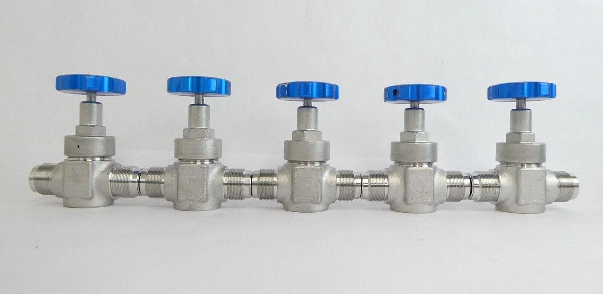 Used IHARA 9C16 Bellows Manual Valve 10k-3/4 Reseller Lot of 10 Working