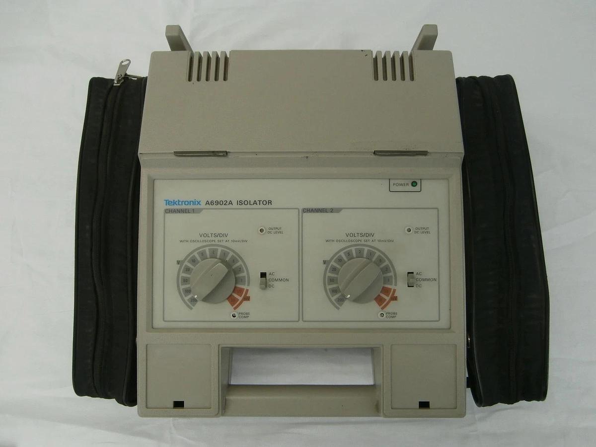 Used Tektronix A6902A Isolator 2-Channel with Probes Used Working