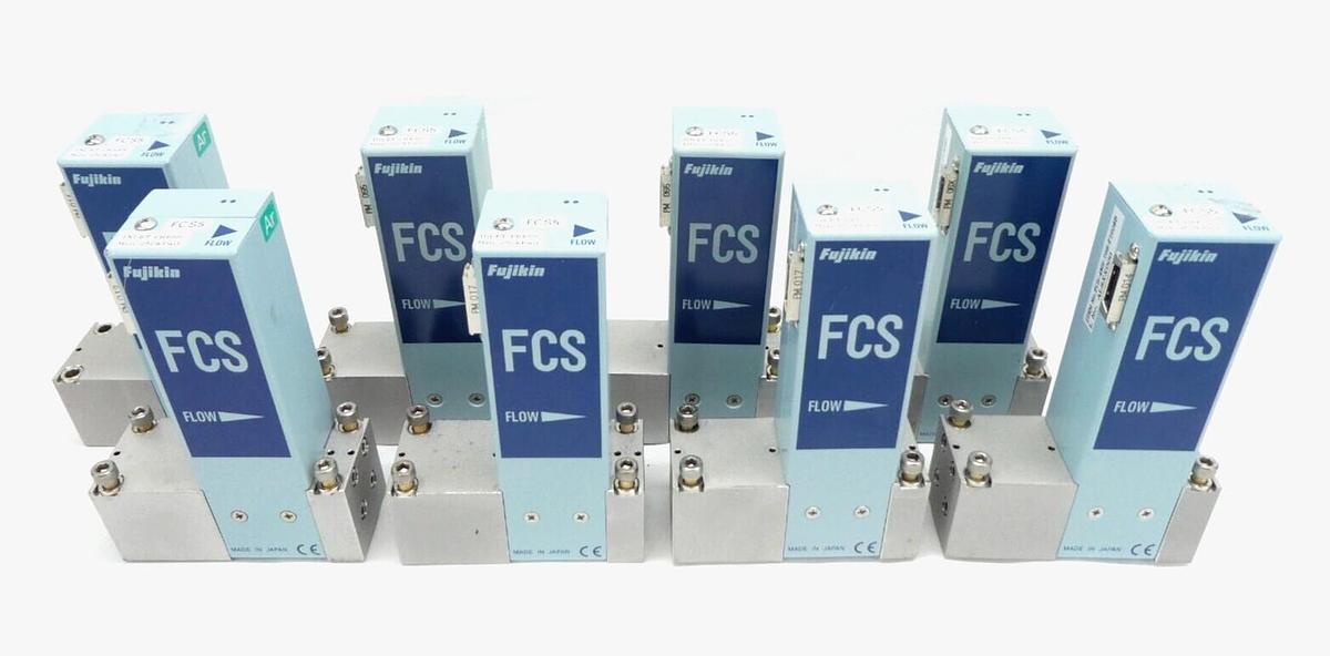 Used Fujikin FCS-4WS-798-F160#B Mass Flow Controller MFC 250kPaG Ar Reseller Lot of 8