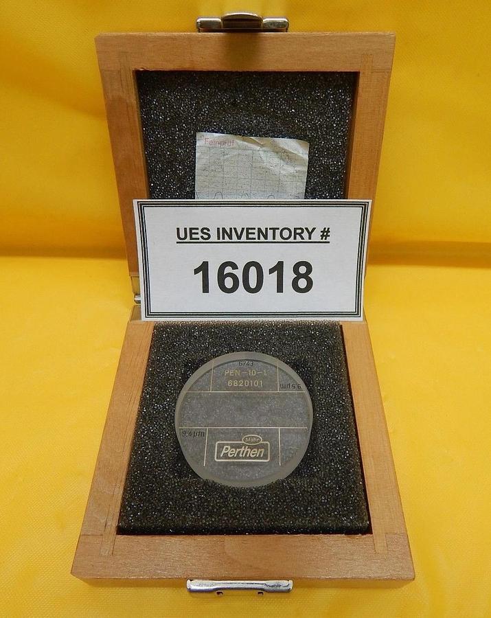 Used Mahr Perthen 6820101 Metrology Calibration Standard Gage PEN-10-1 Used Working