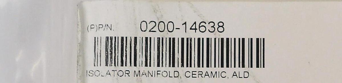 Used AMAT Applied Materials 0200-14638 Ceramic Isolator Manifold Lot of 2 Working