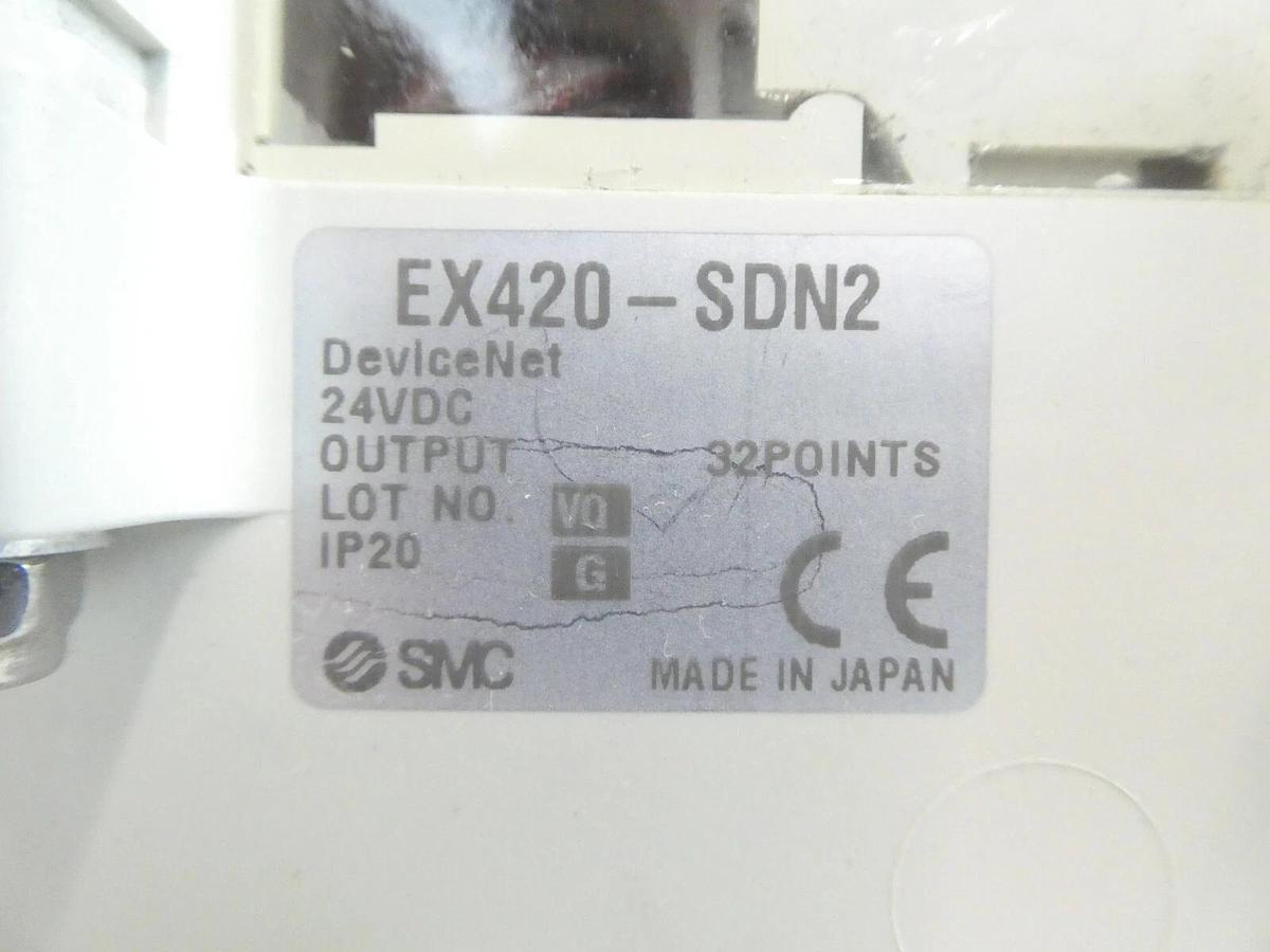 Used SMC VV5Q11-16-X1602V 16-Port Manifold EX420-SDN2 AMAT Working Surplus