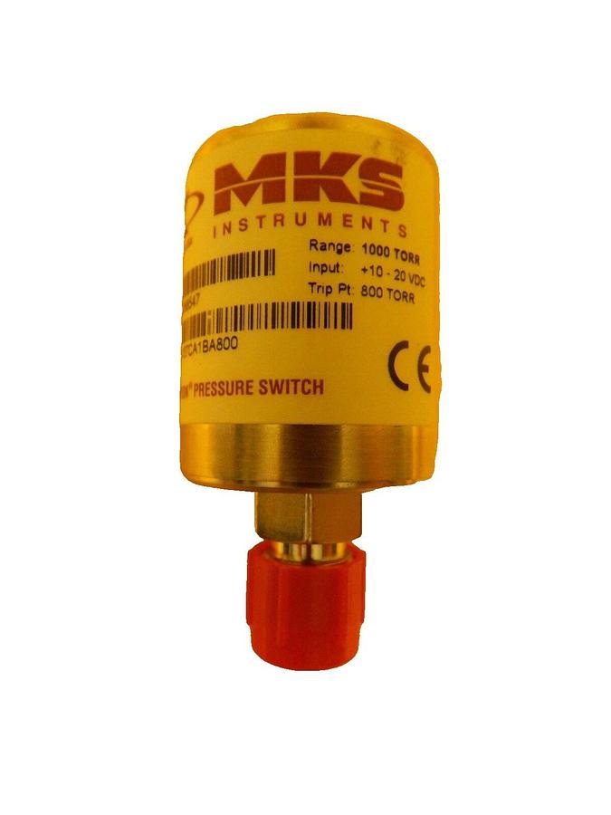 MKS Instruments 51A13TCA1BA800 Mini Baratron Vacuum Pressure Switch New Surplus