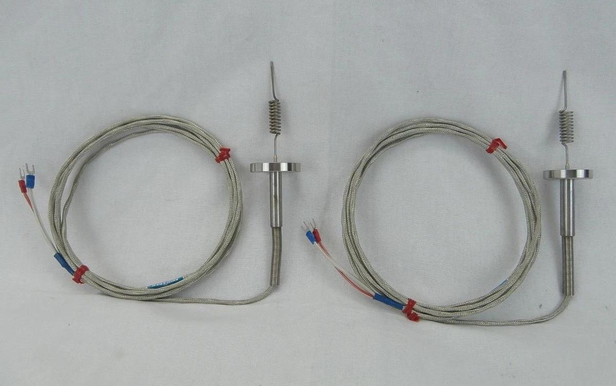 Ulvac Technologies EM1323-138-25A Thermocouple Set of 2 Ceraus ZX-1000 New