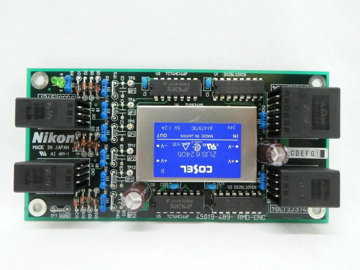 Used Nikon 4S019-489 Relay PCB RMD-ENC NSR-S610C Scanning System Working Spare