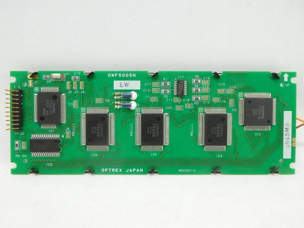 Used Optrex DMF5005N LCD Display PCB Board SVG Silicon Valley Group 90S DUV Spare