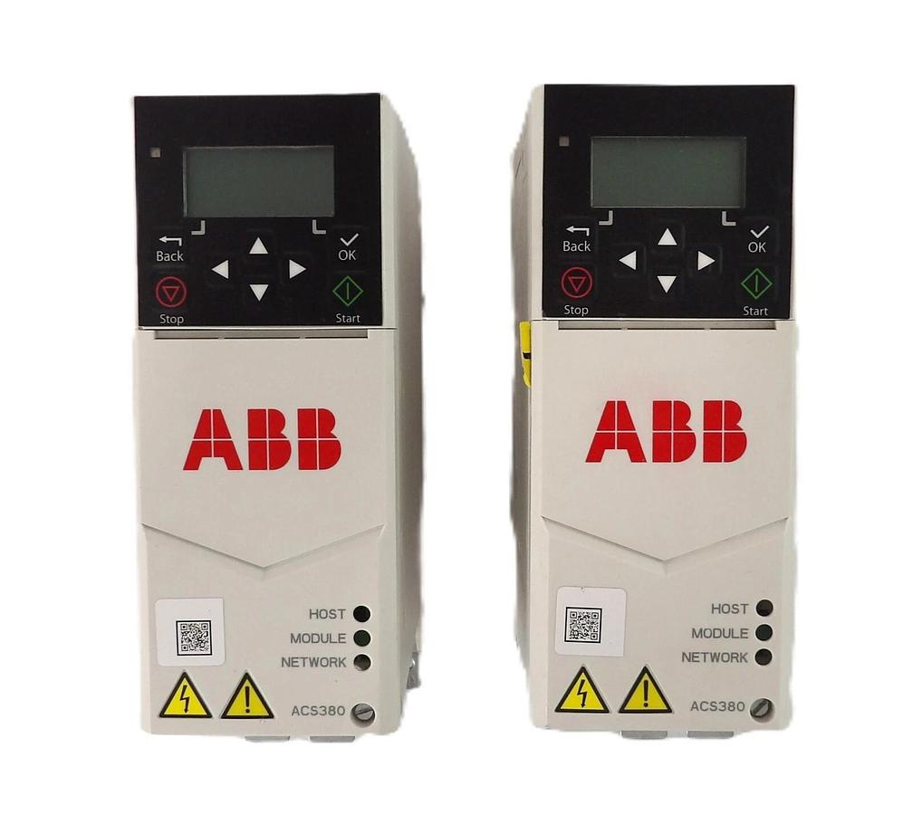 Used ABB ACS380-040S-06A9-2 Variable Speed Drive Inverter Lot of 2 Working Surplus