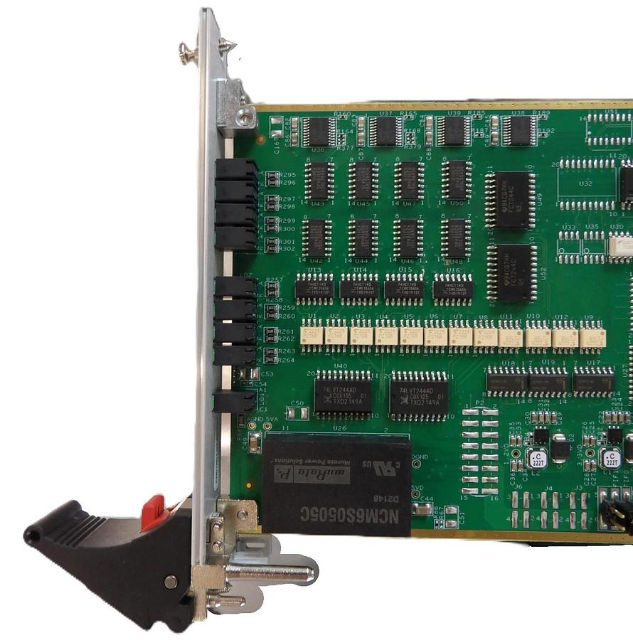 Used MKS Instruments AS01801G-01 Octal Serial PCB Card AMAT 0190-81774 Working