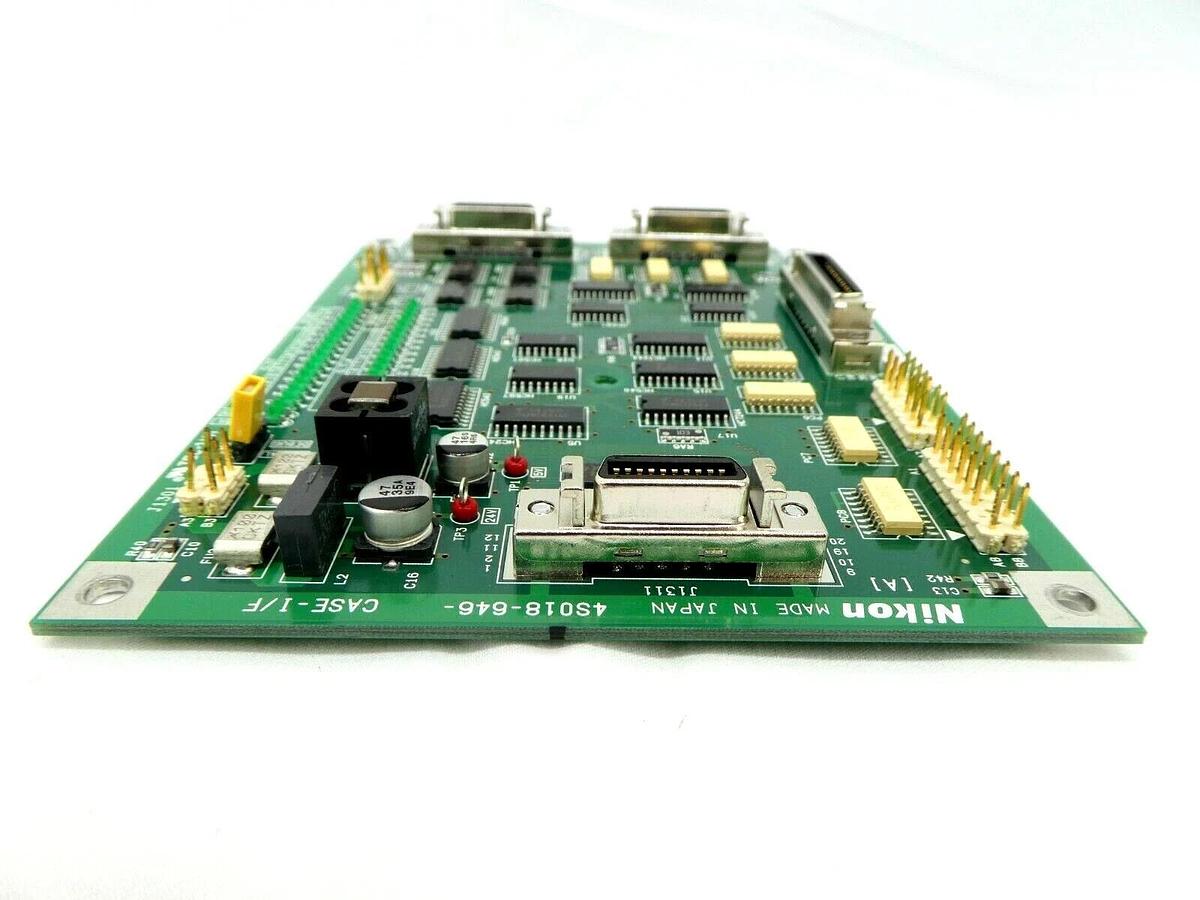 Used Nikon 4S018-646 Case I/F Interface Board PCB NSR System Working