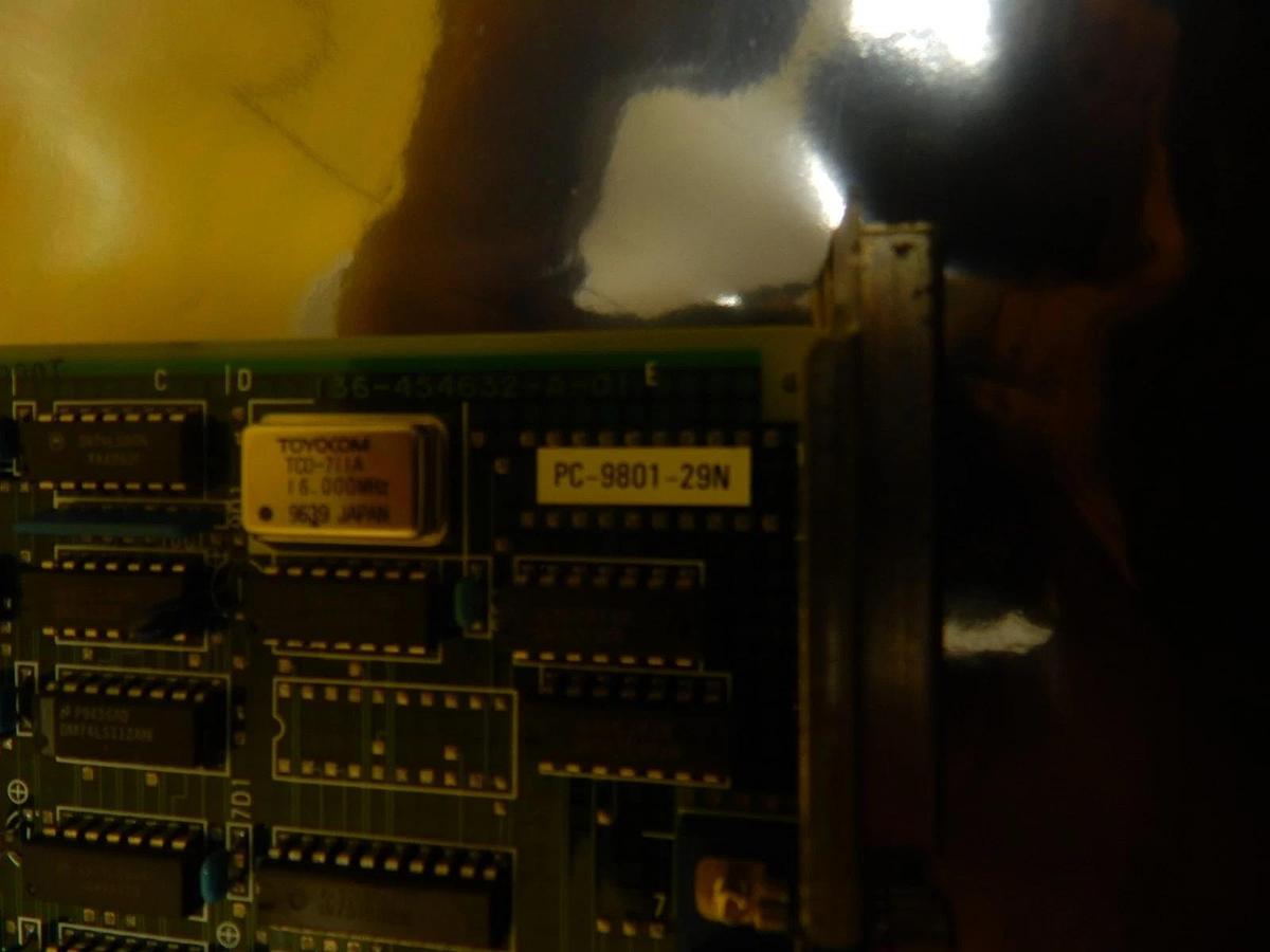 Used NEC PC-9801-29N Interface C Bus PCB Card FC-9801U Nikon OPTISTATION 3 Used
