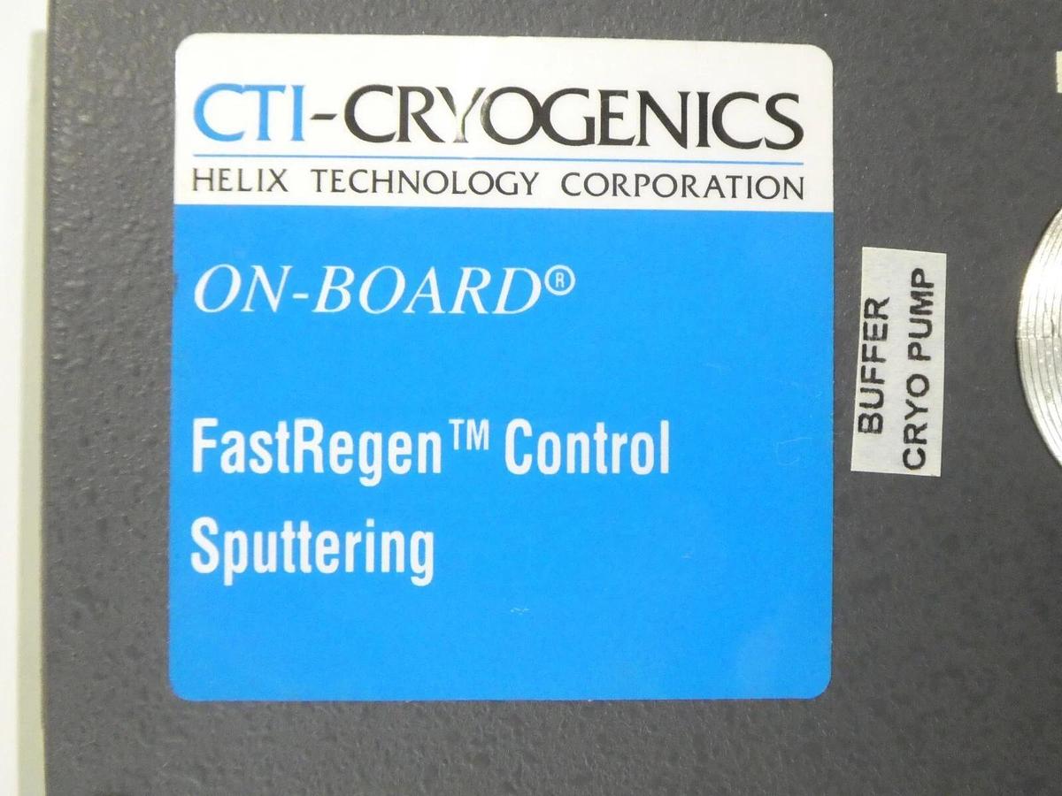 Used CTI-Cryogenics 8116030G001 FastRegen Control On-Board Cryopump Tested Working