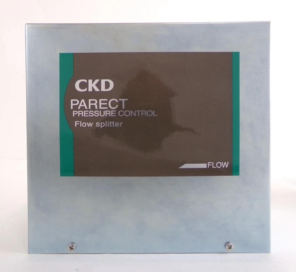 Used CKD TPR5-2L-S1100-X0101 Valve Pressure Control Flow Splitter Lot of 2 Working