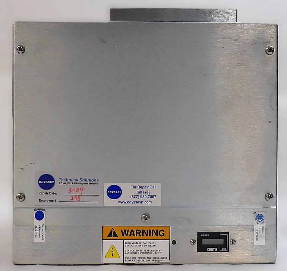 Refurbished ASTeX Applied Science & Technology D13449 3.5kW Magnetron 0190-18128 Refurbished