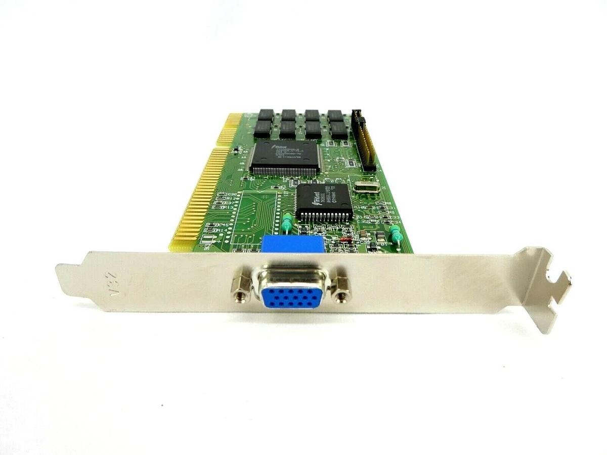 Used Trident JA-8232E/V3 Video Card PCB TV32 Novellus Concept Two Working Spare