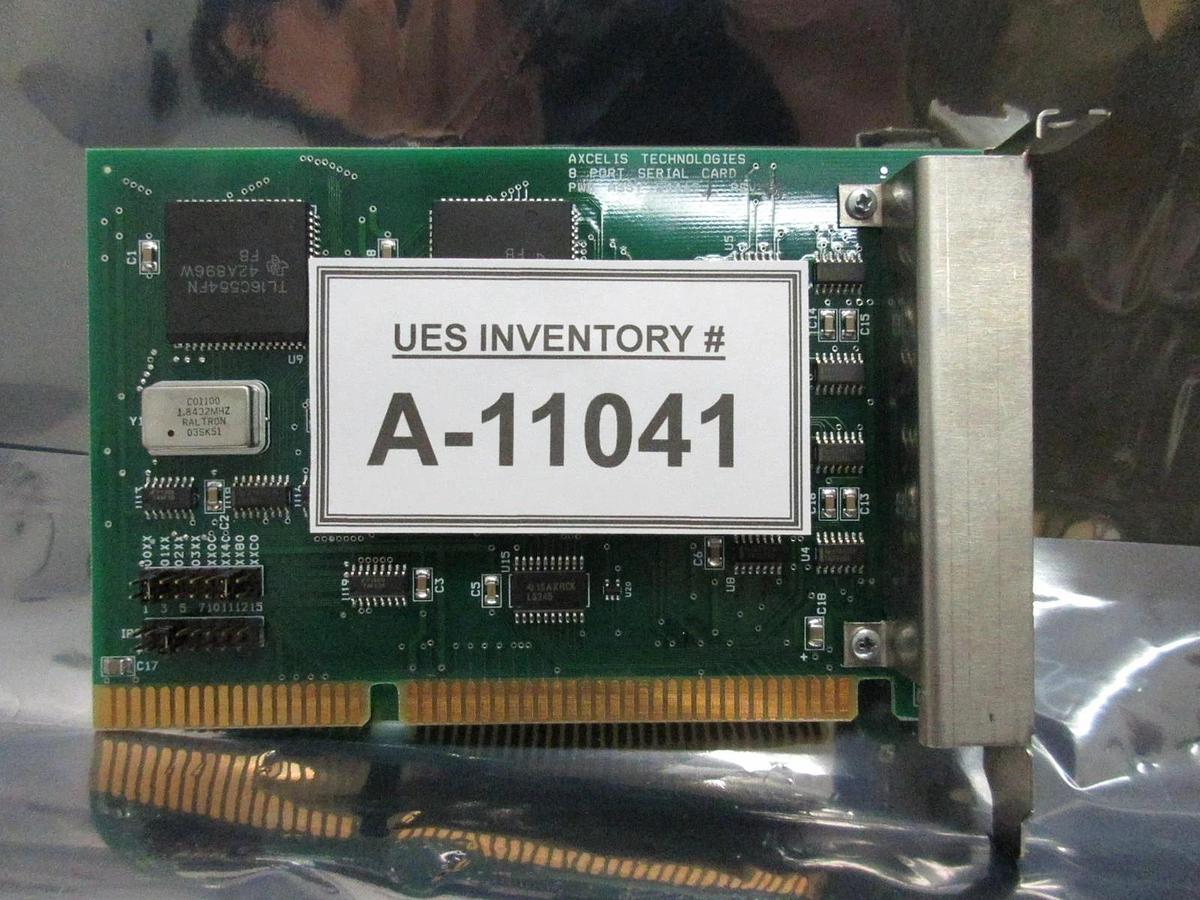 Used Axcelis Technologies 544621 8-Port Serial Interface PCB Card 544611 Used Working