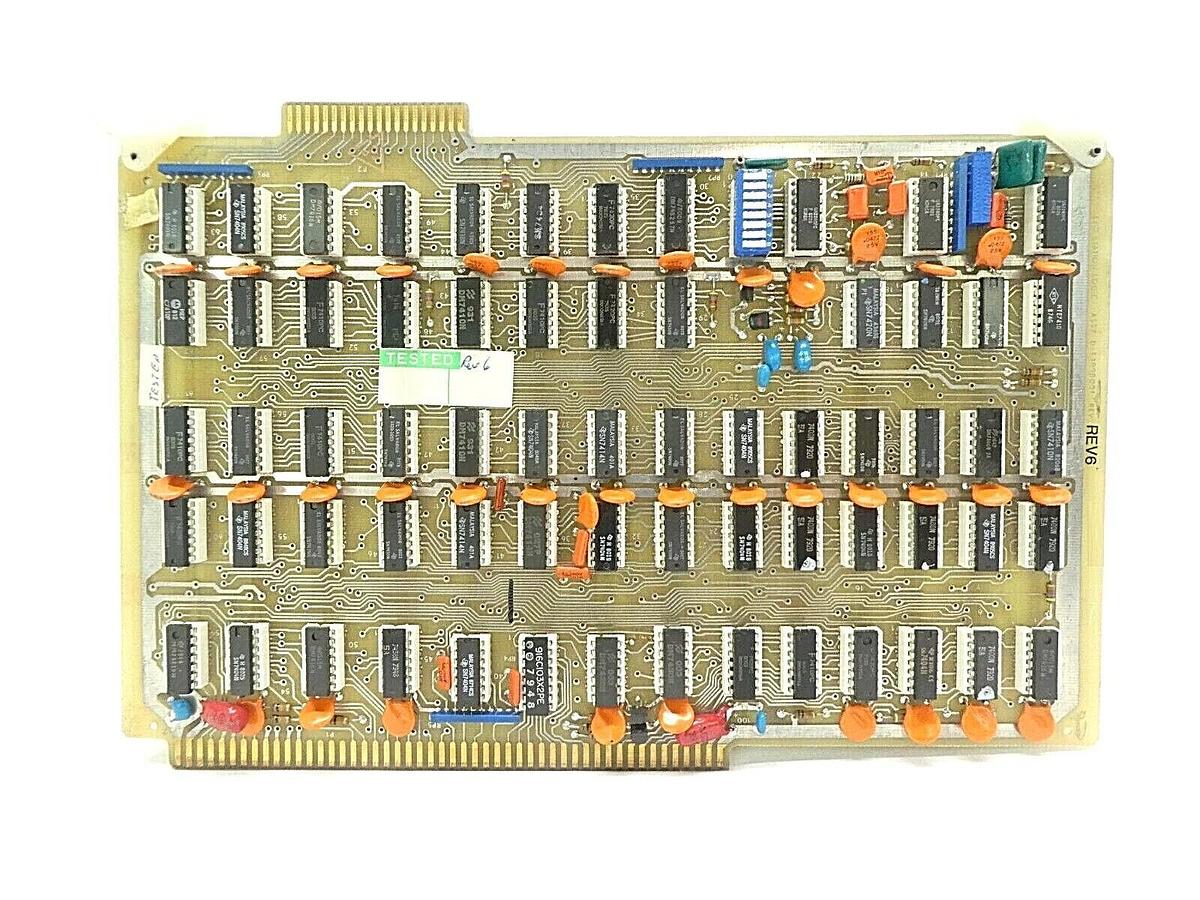 Used Varian Semiconductor VSEA D-F3898001 End Station Logic PCB Card Rev. 6 Working