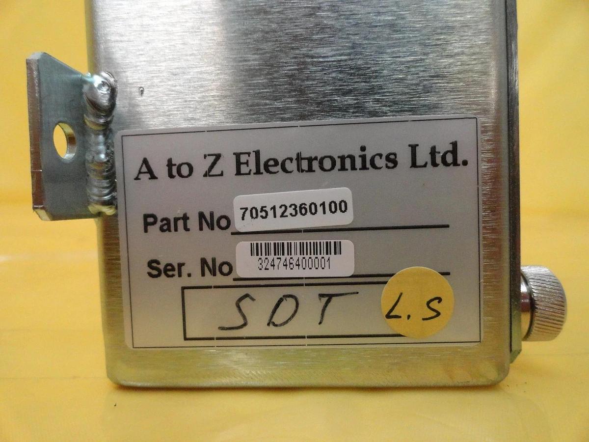 Used A to Z Electronics 70512360100 SDT Module Used Working