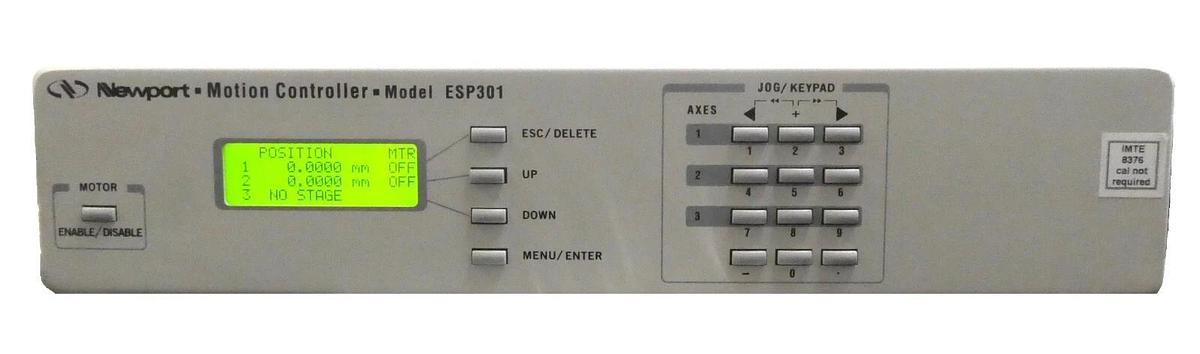 Used Newport ESP301 Motion Controller Module Model ESP301 Working Surplus
