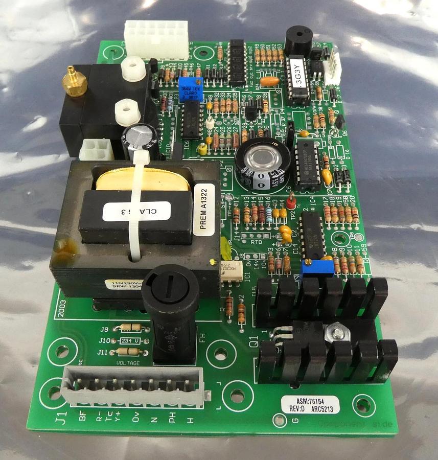 Used Parker Hannifin 75154 ICP VEM Controller PCB 76154 Source SF 5000 Working Spare