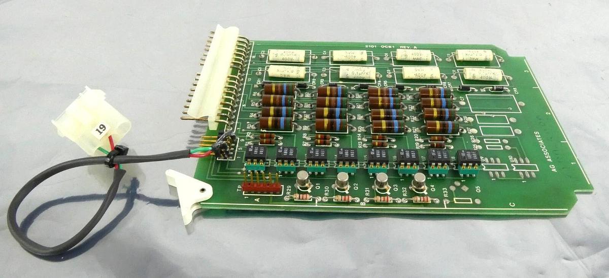 Used AG Associates 7100-5080 Heatpulse Oven Control PCB 2101 OCB1 Working Surplus