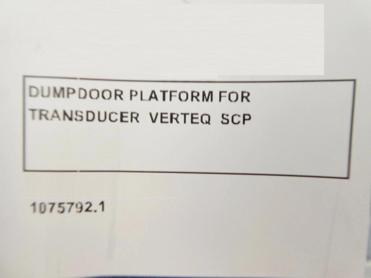 SCP Santa Clara Plastics 1075792.1 Transducer Dumpdoor Platform Verteq New Spare