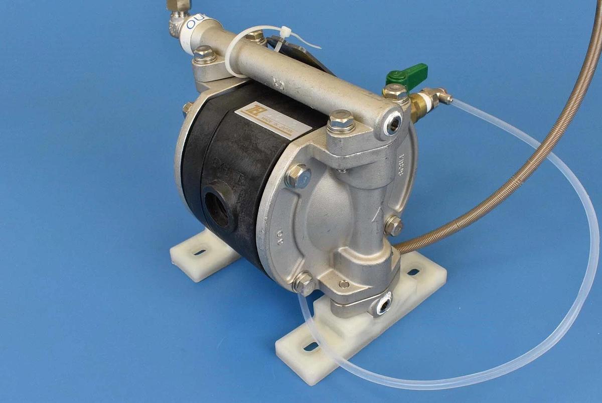 Used Tokyo Electron Ltd 011-000508-1 Pneumatic Drive Diaphragm Pump