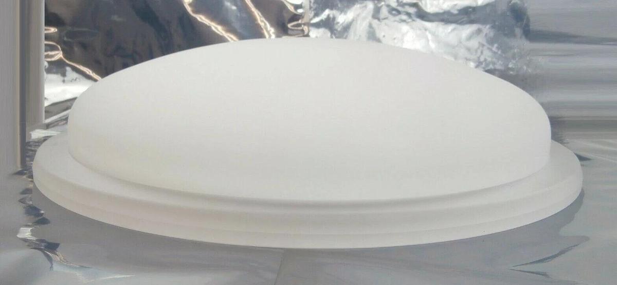 Used AMAT Applied Materials 0040-61317 Aluminum Oxide Coated Quartz Bell Jar Working