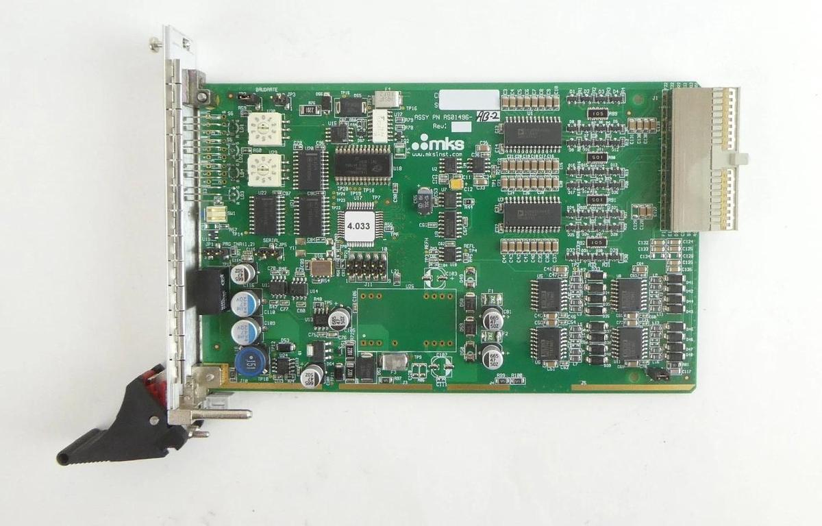 Used MKS Instruments AS01496-AB-2 PCB Card CDN496R AMAT 0190-30079 Reseller Lot of 2