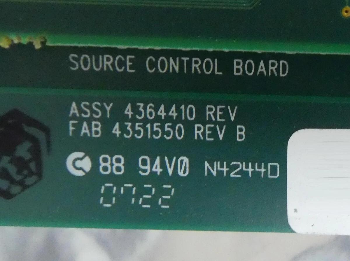 Used Applied Biosystems 4364410 Source Control PCB Card 4343580 AB Sciex MDS Working