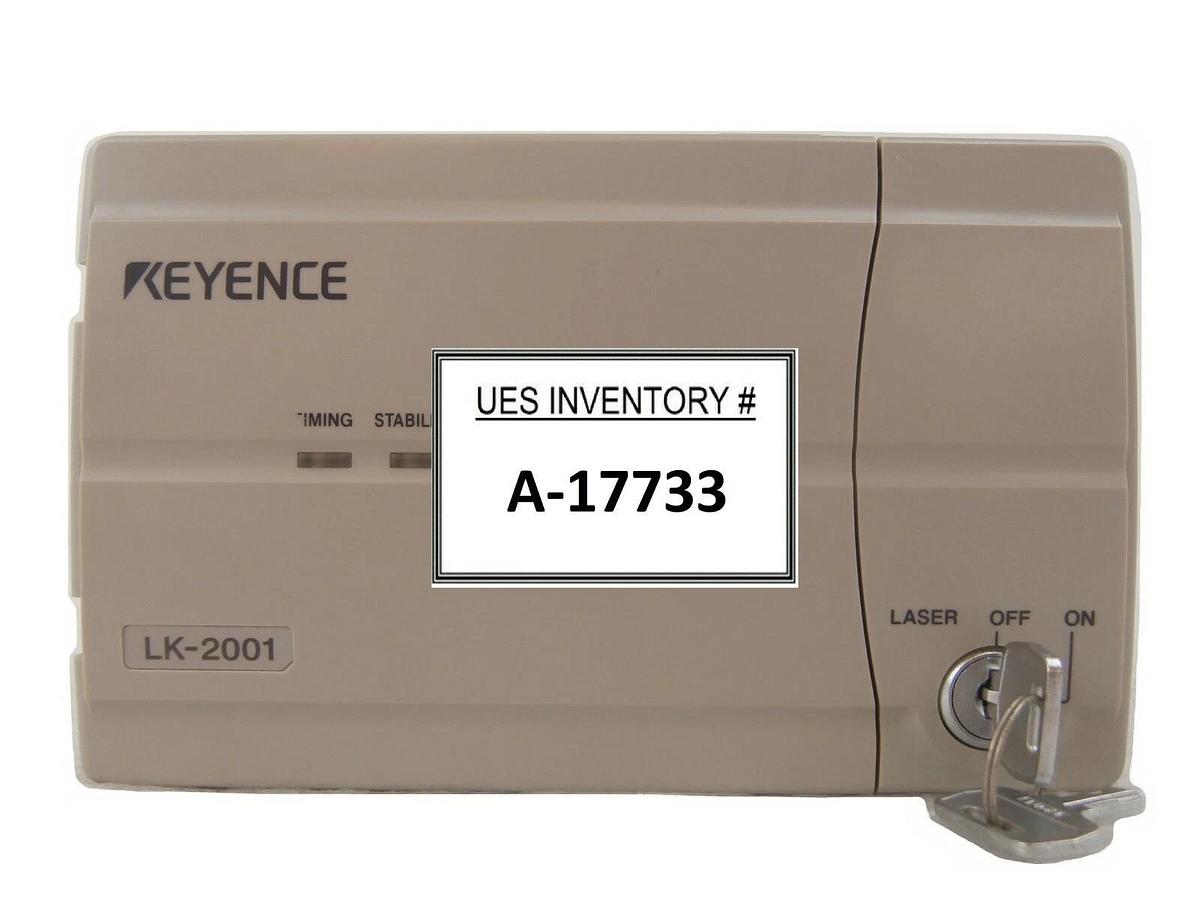 Used Keyence LK-2001 CCD Laser Displacement Sensor LK Series Working Surplus