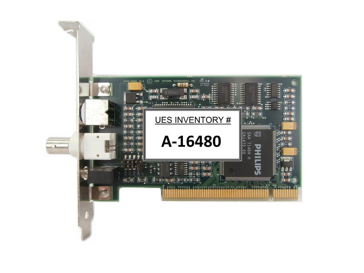 Used Integral Technologies 9400-00056 Frame Grabber PCI Card PCB 3047 A2 33 Working