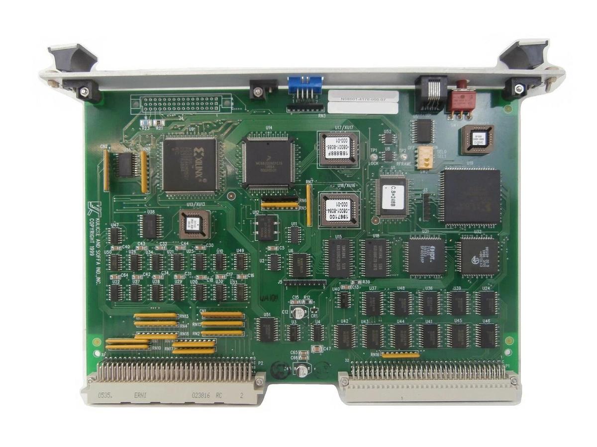 Used Kulicke & Soffa N08001-4176-000-07 Stepper/Sensor PCB Card 8001-4176 Working