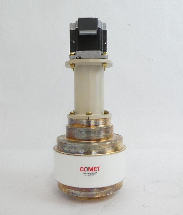Used Comet CVMX-1000AC/15-BUAA RF Variable Vacuum Capacitor Lot of 2 Working
