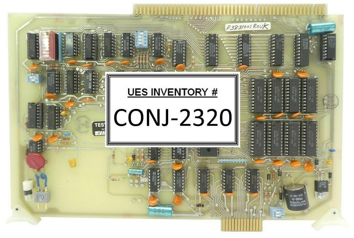 Used Varian Semiconductor VSEA F3831001 Power Fail/RTC PCB Card Rev. K Working Spare