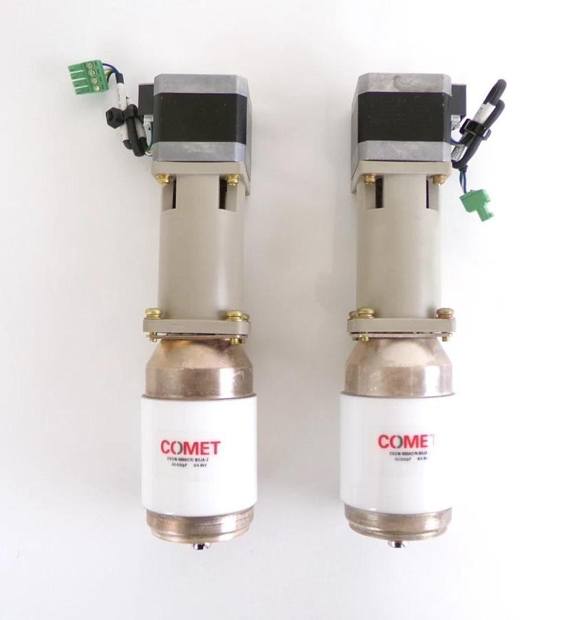 Used Comet CVUN-500AC/8-BGJA-Z RF Variable Vacuum Capacitor Lot of 5 Working