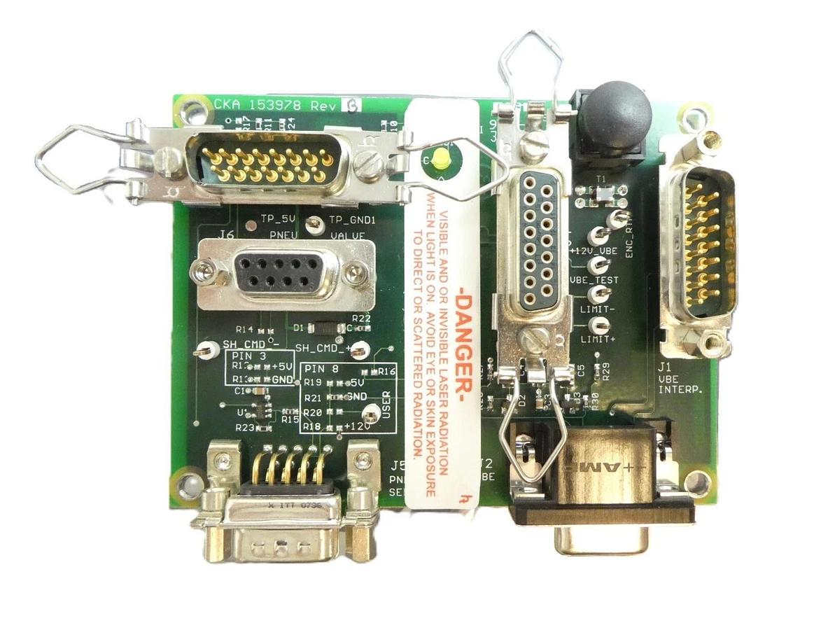 Used ESI Electro Scientific Industries CKA 153978 Laser PCB 153977 Working Surplus
