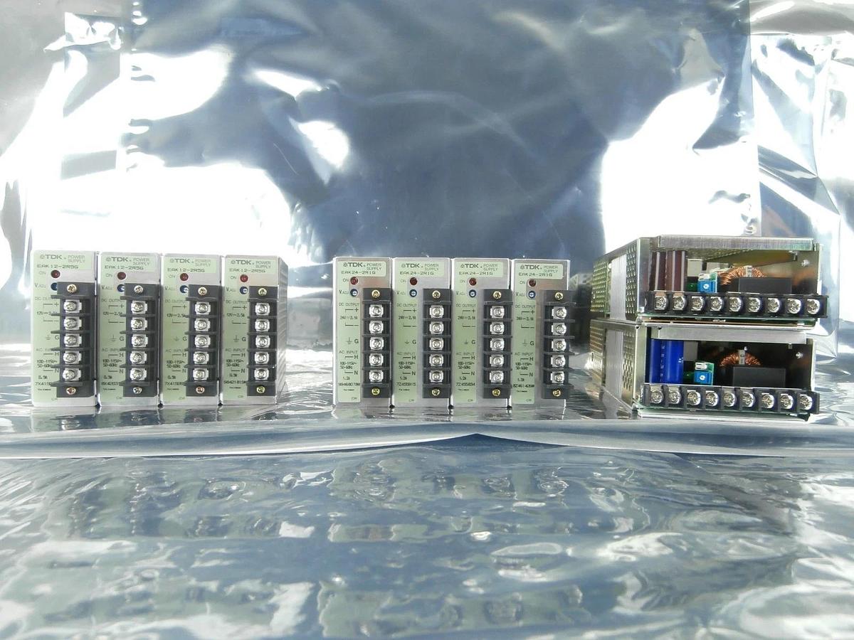 Used TDK FAW24-6K Power Supply EAK12-2R5G EAK24-2R1G Reseller Lot of 10 Used Working