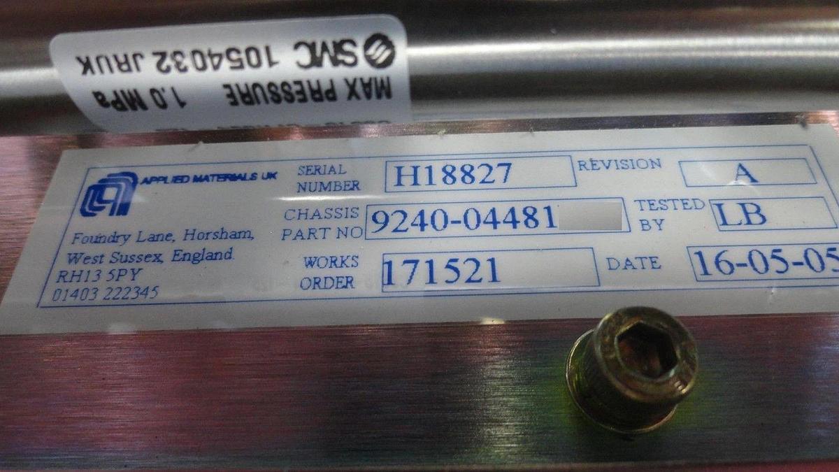 Used AMAT Applied Materials 9090-00442 Decel PSU Resistor 9010-01409 Quantum X Used