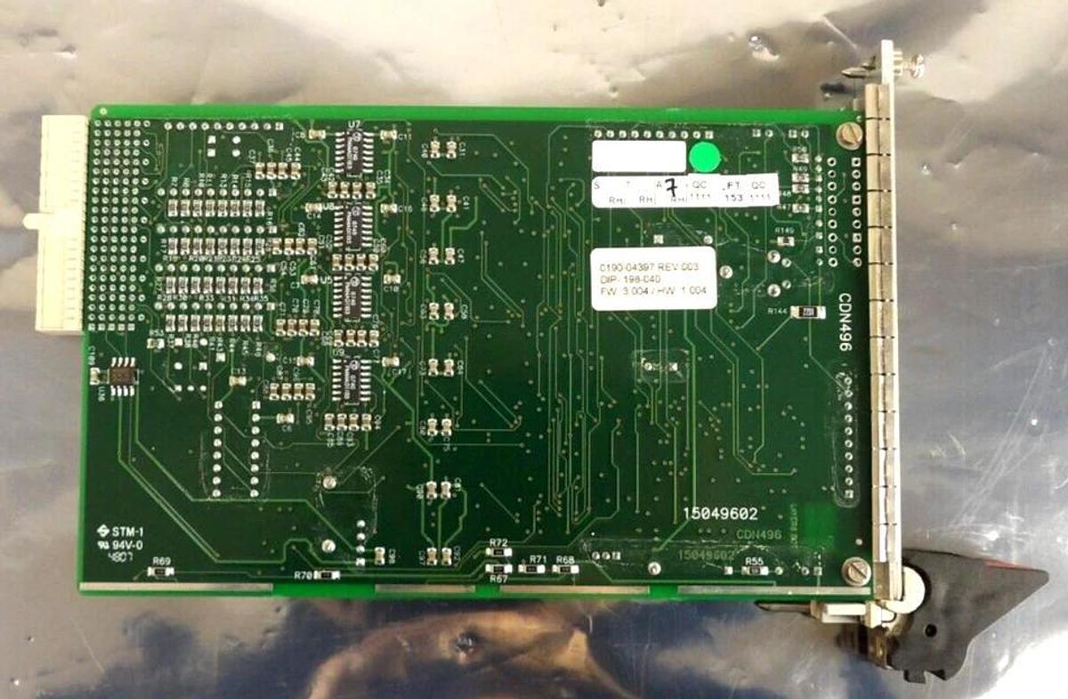 Used DIP 15049602 DeviceNet I/O PCB Card CDN496 AMAT 0190-04397 MKS Working