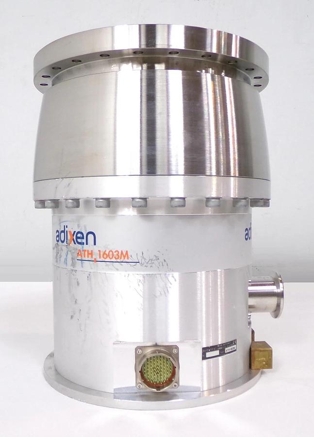 Used Alcatel Adixen ATH1603M Turbomolecular Pump Pfeiffer Turbo Untested Surplus