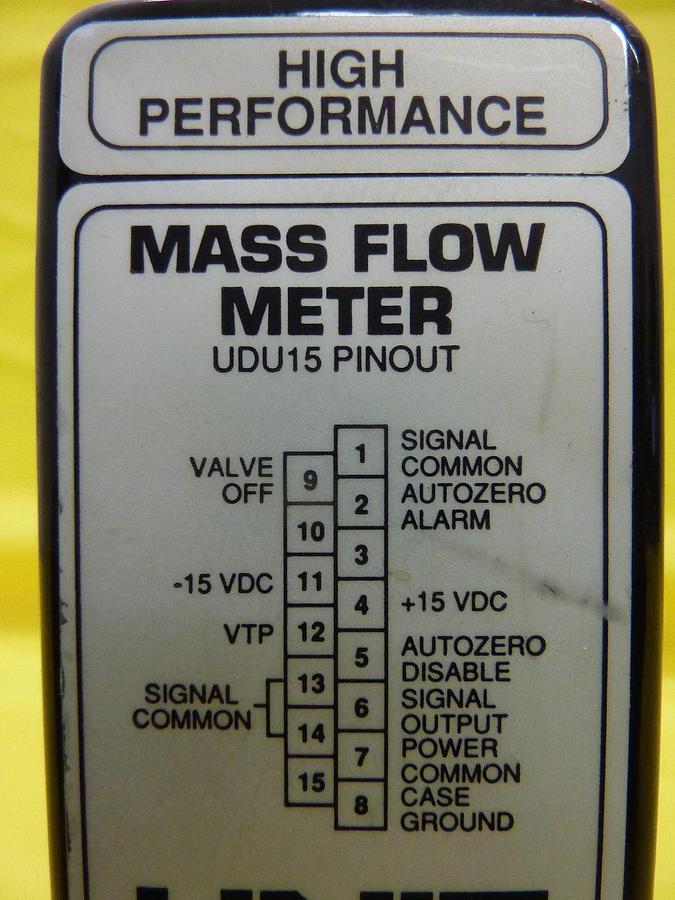 Used UNIT Instruments 1100-100137 Mass Flow Meter UFM-1100 200 SCCM N2 Used Working