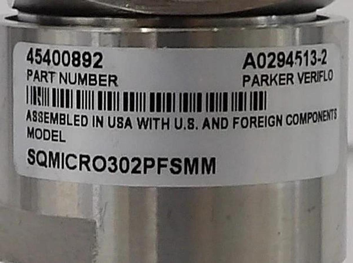 Used Parker Veriflo 45400892 UHP Pressure Regulator SQMICRO302PFSMM Lot of 5 Working
