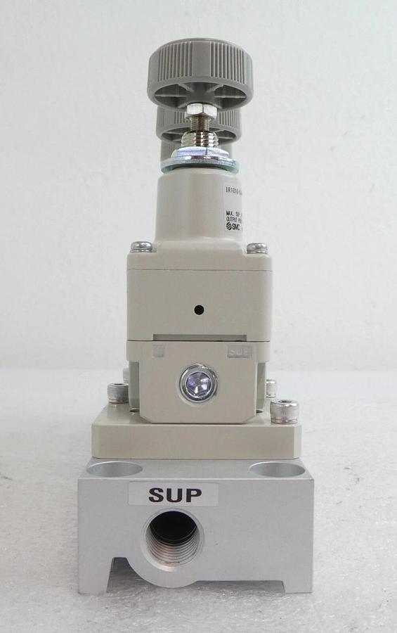 SMC IRM10-4-14 Precision Regulator Manifold Lot of 2 New Surplus