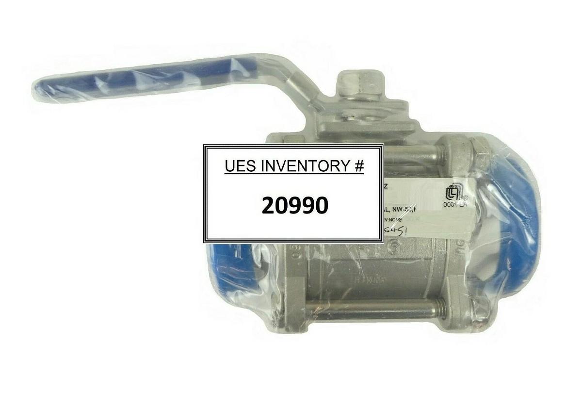 AMAT Applied Materials 3870-05451 Manual Ball Valve NW50 BV-200-NWB-KALREZ New