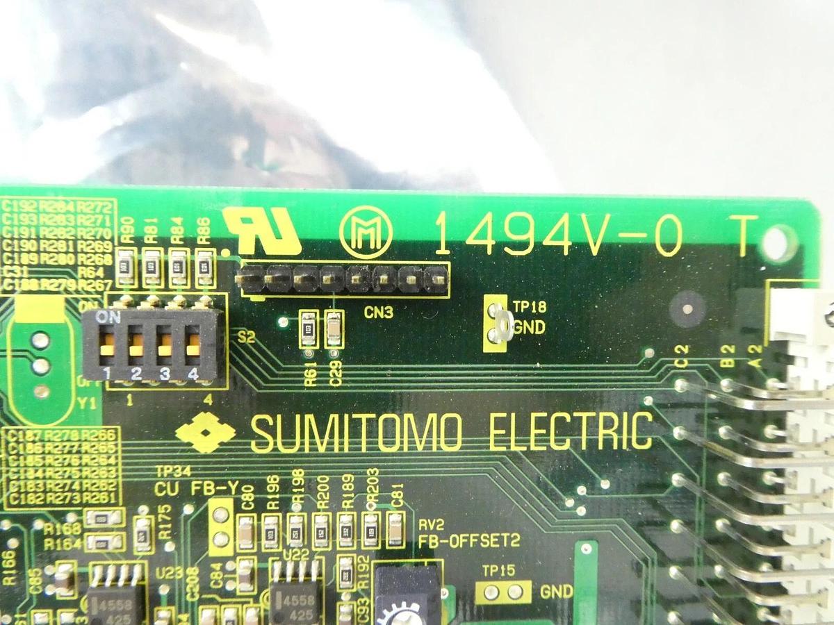 Used Sumitomo Electric 52131010C Driver Board DRIVE-Z12 PCB Card Nikon NSR Working