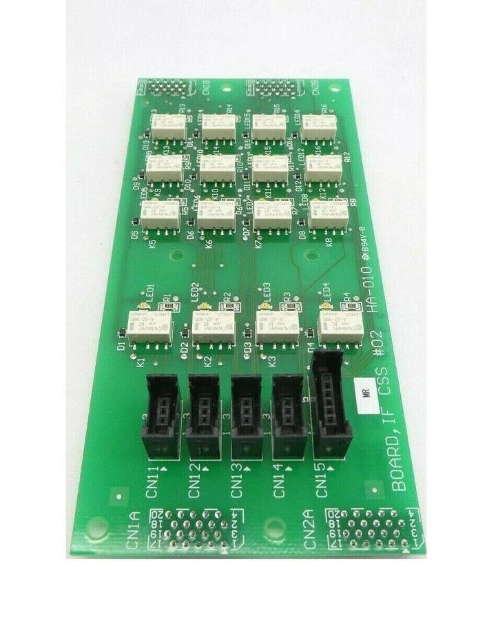 Used TEL Tokyo Electron HA-010 Interface Board PCB IF CSS #02 PHA-010-0 Lithius Spare