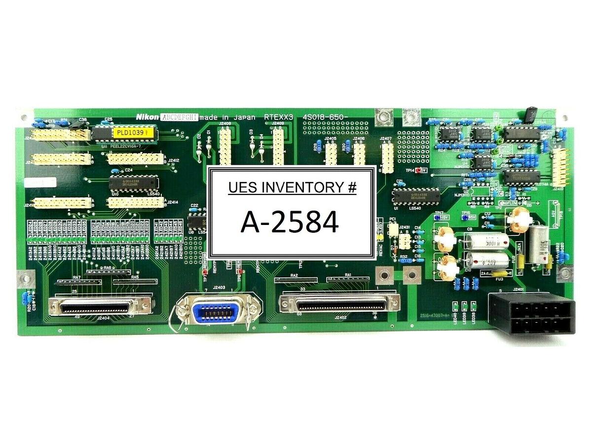 Used Nikon 4S018-650 RTEXX3 Board PCB NSR System Working Spare