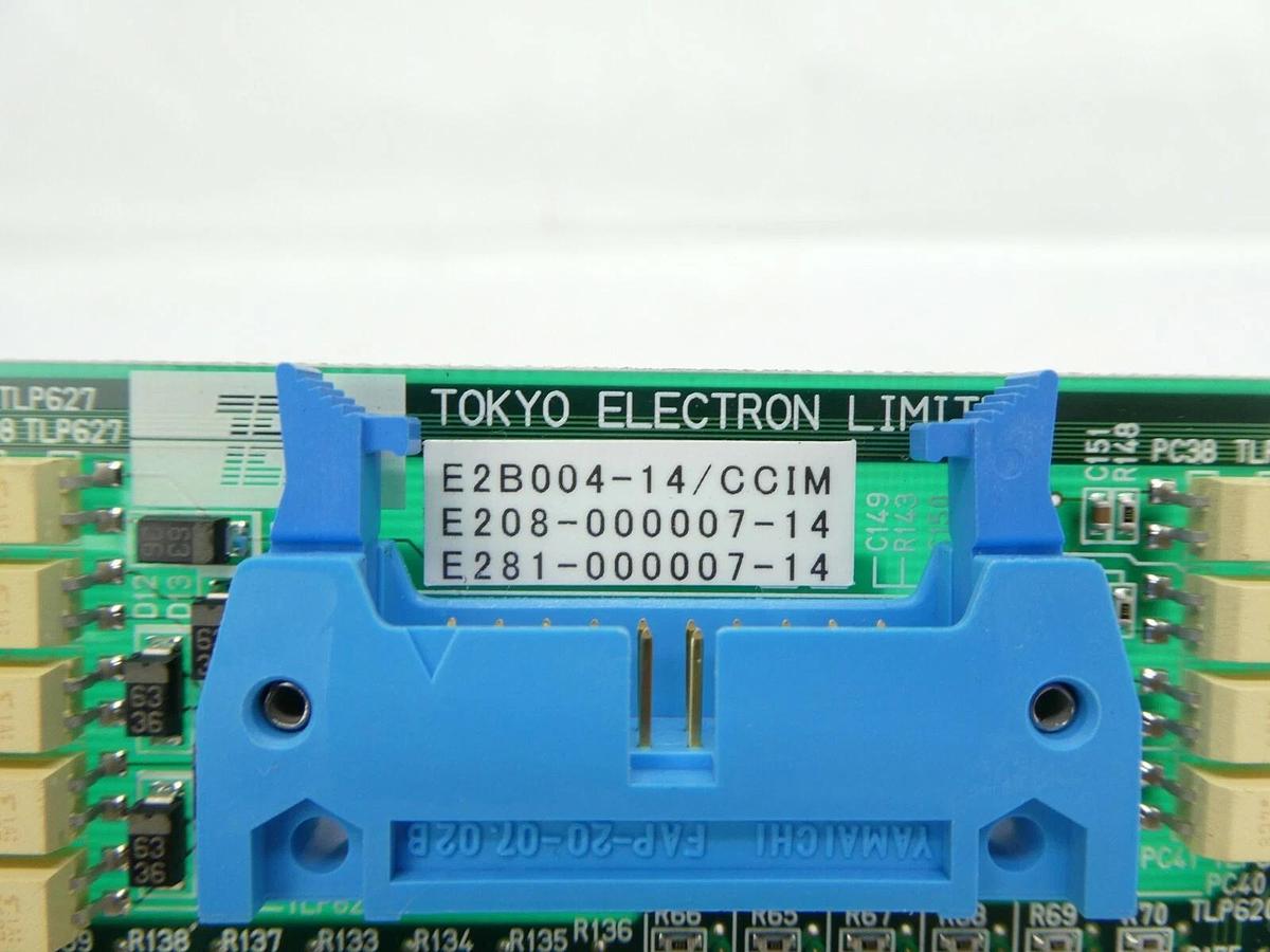 Used TEL Tokyo Electron E280-000004-14 CCI Master DI/DO PCB Card T-3044SS Spare